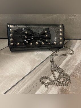 Cute 2000s Harajuku goth wallet purse